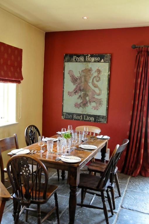 The Red Lion Inn Babcary Buitenkant foto